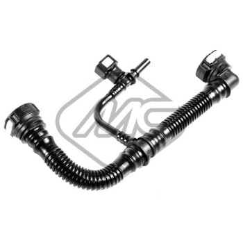 Tubo flexible, ventilación bloque motor - Metalcaucho 35837
