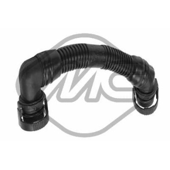 Tubo flexible, ventilación bloque motor - Metalcaucho 38816
