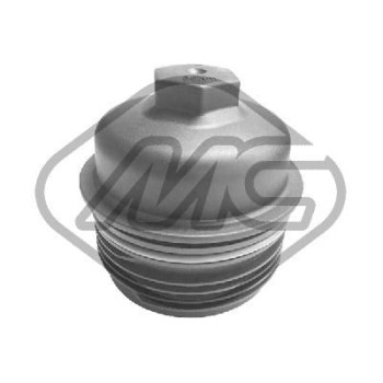 Cubierta, caja filtro de aceite - Metalcaucho 38845