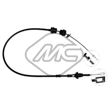Cable de accionamiento, accionamiento del embrague - Metalcaucho 80075