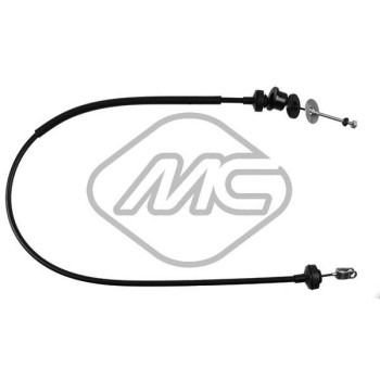 Cable de accionamiento, accionamiento del embrague - Metalcaucho 80320