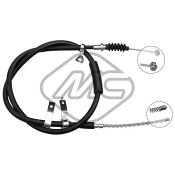 Cable de accionamiento, freno de estacionamiento - Metalcaucho 83953