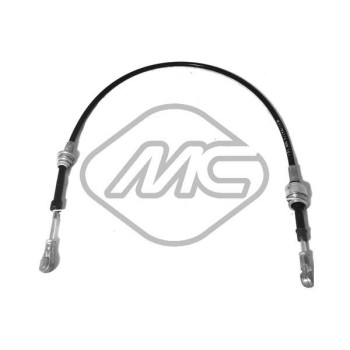 Cable de accionamiento, caja de cambios - Metalcaucho 84012