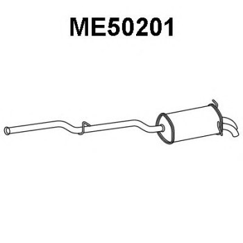 Silenciador posterior - VENEPORTE ME50201