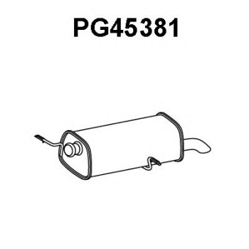 Silenciador posterior - VENEPORTE PG45381