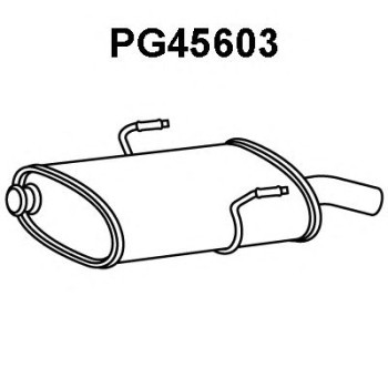 Silenciador posterior - VENEPORTE PG45603