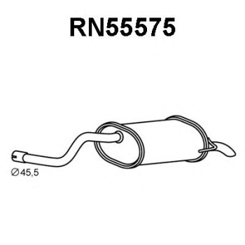 Silenciador posterior - VENEPORTE RN55575