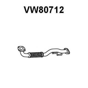 Tubo de escape - VENEPORTE VW80712