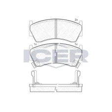 Juego de pastillas de freno Juego de pastillas de freno