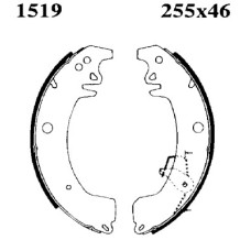Juego de zapatas de frenos - ANDEL-A1519 Juego de zapatas de frenos - ANDEL-A1519