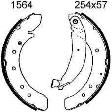 Juego de zapatas de frenos