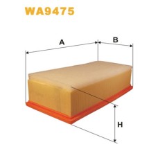 Filtro de aire - ANDEL-ANF0374 Filtro de aire - ANDEL-ANF0374