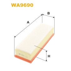 Filtro de aire - ANDEL-ANF0384 Filtro de aire - ANDEL-ANF0384