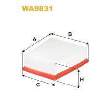 Filtro de aire - ANDEL-ANF0392 Filtro de aire - ANDEL-ANF0392