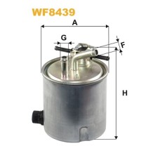 Filtro combustible - ANDEL-ANF0438 Filtro combustible - ANDEL-ANF0438
