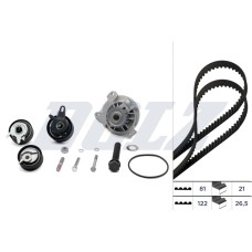 Bomba de agua + kit correa distribución - ANDEL-ANK0086