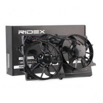 Ventilador, condensador del aire acondicionado - RIDEX 508R0062