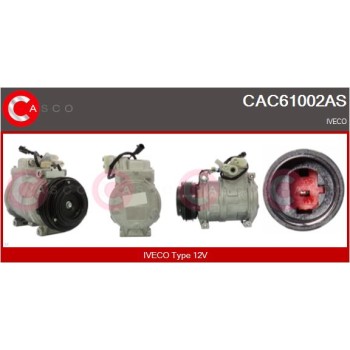 Compresor, aire acondicionado - CASCO CAC61002AS