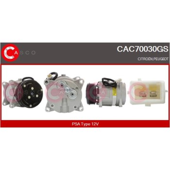 Compresor, aire acondicionado - CASCO CAC70030GS