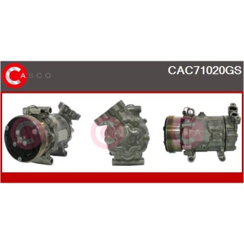 Compresor, aire acondicionado - CASCO CAC71020GS