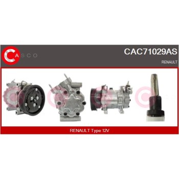 Compresor, aire acondicionado - CASCO CAC71029AS