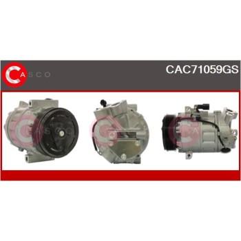 Compresor, aire acondicionado - CASCO CAC71059GS