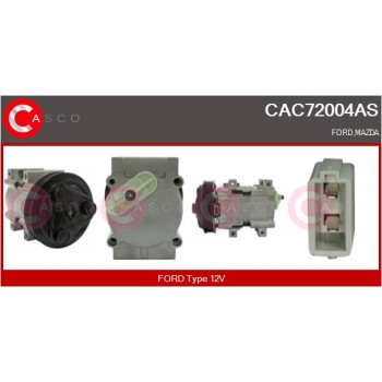 Compresor, aire acondicionado - CASCO CAC72004AS