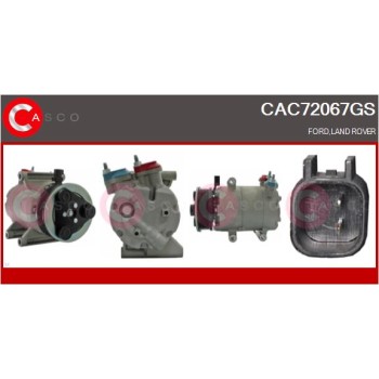 Compresor, aire acondicionado - CASCO CAC72067GS