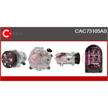 Compresor, aire acondicionado - CASCO CAC73105AS