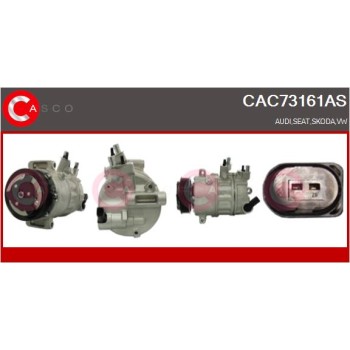 Compresor, aire acondicionado - CASCO CAC73161AS