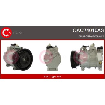 Compresor, aire acondicionado - CASCO CAC74010AS