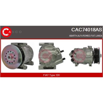 Compresor, aire acondicionado - CASCO CAC74018AS