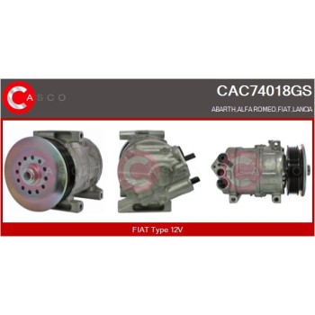 Compresor, aire acondicionado - CASCO CAC74018GS