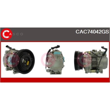Compresor, aire acondicionado - CASCO CAC74042GS