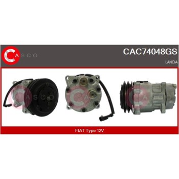 Compresor, aire acondicionado - CASCO CAC74048GS