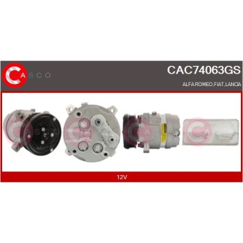 Compresor, aire acondicionado - CASCO CAC74063GS