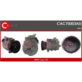 Compresor, aire acondicionado - CASCO CAC75003AS