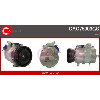 Compresor, aire acondicionado - CASCO CAC75003GS