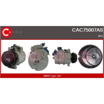 Compresor, aire acondicionado - CASCO CAC75007AS