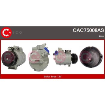Compresor, aire acondicionado - CASCO CAC75008AS