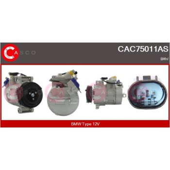 Compresor, aire acondicionado - CASCO CAC75011AS