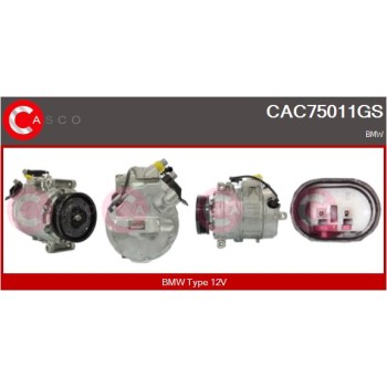 Compresor, aire acondicionado - CASCO CAC75011GS
