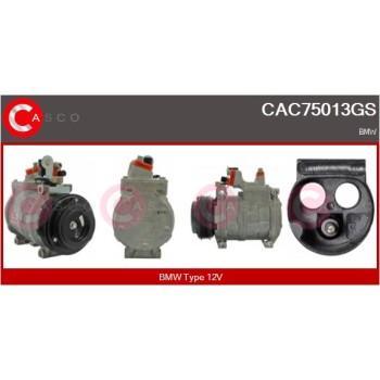 Compresor, aire acondicionado - CASCO CAC75013GS