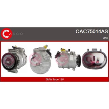 Compresor, aire acondicionado - CASCO CAC75014AS