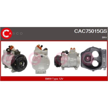 Compresor, aire acondicionado - CASCO CAC75015GS