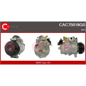 Compresor, aire acondicionado - CASCO CAC75018GS
