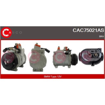 Compresor, aire acondicionado - CASCO CAC75021AS