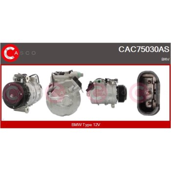 Compresor, aire acondicionado - CASCO CAC75030AS