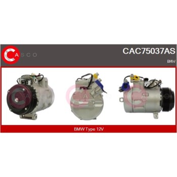 Compresor, aire acondicionado - CASCO CAC75037AS