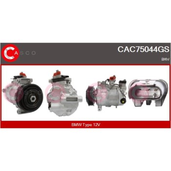 Compresor, aire acondicionado - CASCO CAC75044GS